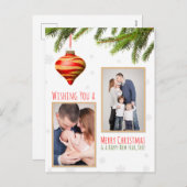 クリスマス カスタム フォト (正面/裏面)