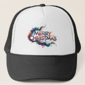 クリスマス カスタム フォーム トラッカー ハット (正面)
