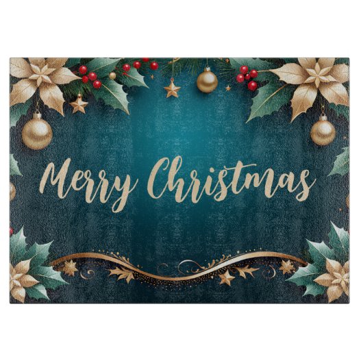 クリスマス カッティングボード (正面)