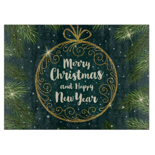 クリスマス カッティングボード (正面)