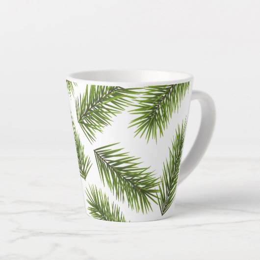 クリスマス カフェラテマグ (右アングル)