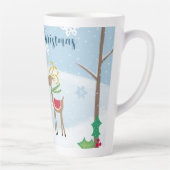 クリスマス カフェラテマグ (右)