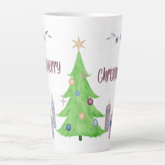 クリスマス カフェラテマグ (正面)