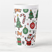 クリスマス カフェラテマグ (正面)
