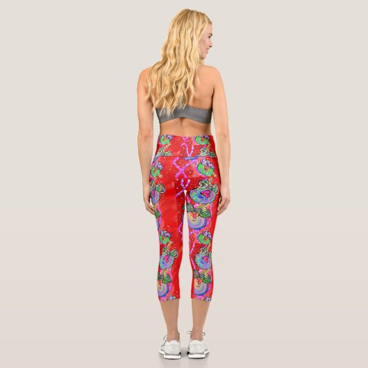 クリスマス カプリレギンス (裏面)