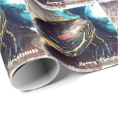 クリスマス·カメ ラッピングペーパー (ロールコーナー)