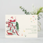 クリスマス・カラオケサンタキッズチャーチカロルズサービス 招待状 (スタンド正面)