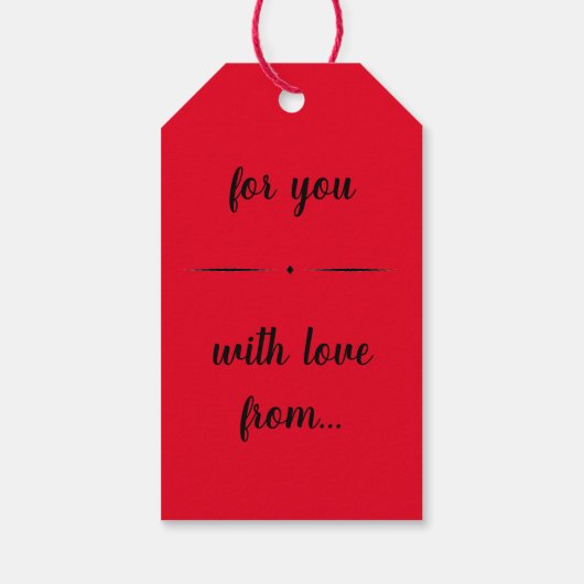 クリスマス,カラフル,クリスマスツリー,赤,緑 ギフトタグ (裏面)