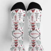 クリスマス，カラフル，クリスマスツリー，赤，緑 ソックス (上部)