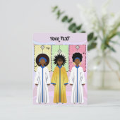 クリスマス・カロラーズ聖歌隊を賞賛 シーズンポストカード (スタンド正面)