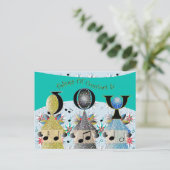 クリスマス・カロラーズ・エンジェルス・シンガー シーズンポストカード (スタンド正面)