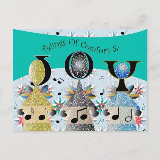 クリスマス・カロラーズ・エンジェルス・シンガー シーズンポストカード (正面)