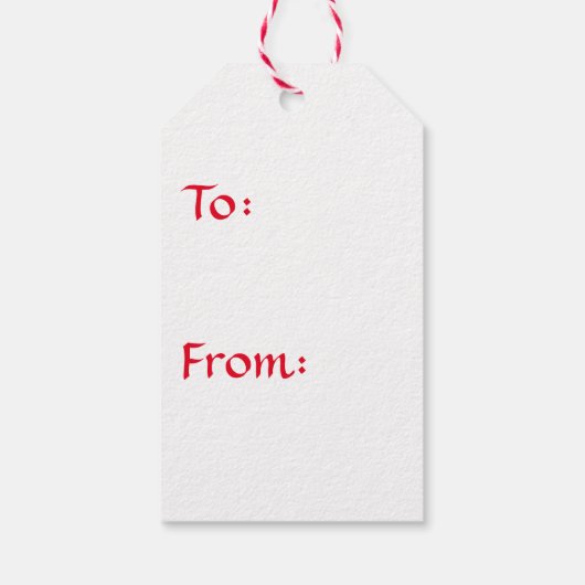 クリスマス・カロラーズ・ガール ギフトタグ (裏面)