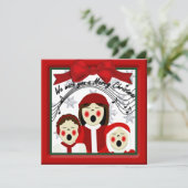 クリスマス・カロラーズ・グリーティング シーズンカード (スタンド正面)