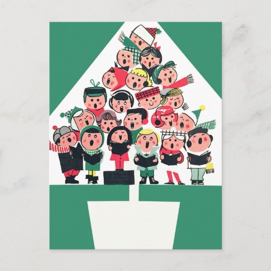 クリスマス・カロラー シーズンポストカード (正面)