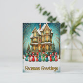 クリスマス・カロラー ポストカード (スタンド正面)