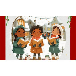 クリスマス・カロラー ラッピングペーパー