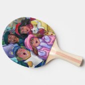 クリスマス・カロラー 卓球ラケット (横)