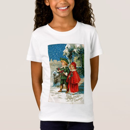 クリスマス・カロラー Tシャツ (正面)