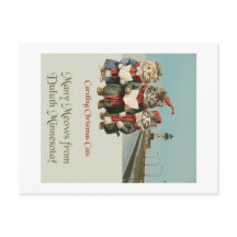 クリスマス・カロリング猫ダルース・ミネソタ