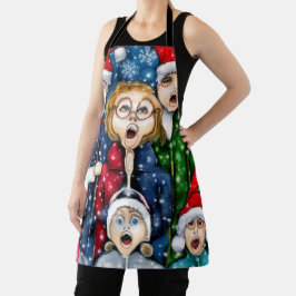 クリスマス・カロリング エプロン