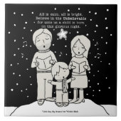 クリスマス・カロリング タイル (正面)