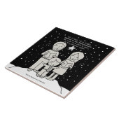 クリスマス・カロリング タイル (側面)