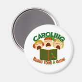 クリスマス・カロリング マグネット (正面/裏面)