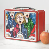 クリスマス・カロリング メタルランチボックス (インサイチュ)