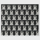 クリスマス・カロリング ラッピングペーパー (フラット)