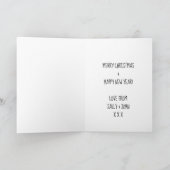 クリスマス・カードを抱き締めてくれ シーズンカード (内部)