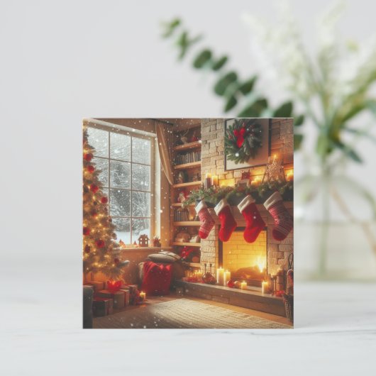 クリスマス カード (スタンド正面)