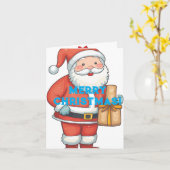 クリスマス カード (黄色い花)