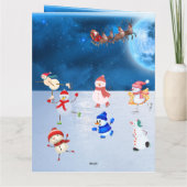 クリスマス カード (裏面)