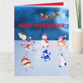 クリスマス カード (正面)