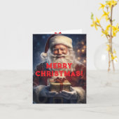 クリスマス カード (黄色い花)