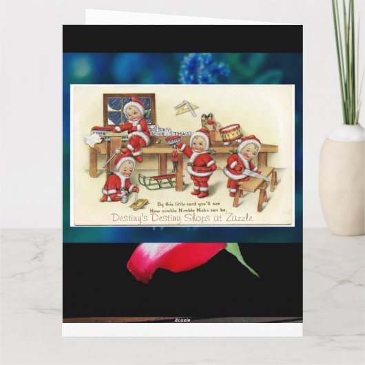 クリスマス カード (裏面)