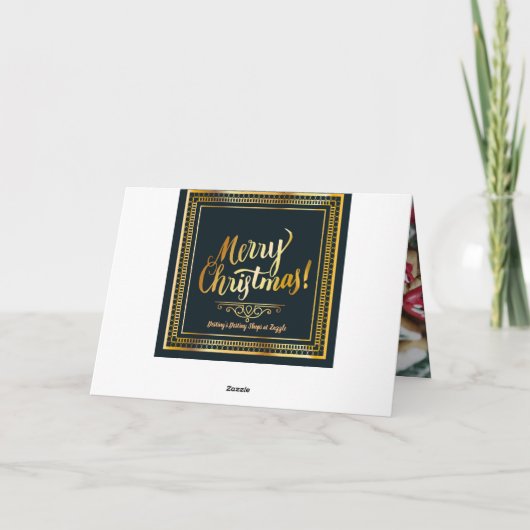 クリスマス カード (裏面)