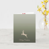 クリスマス カード (黄色い花)