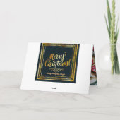 クリスマス カード (裏面)