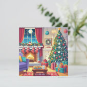 クリスマス カード (スタンド正面)