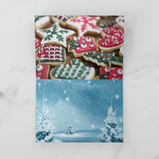 クリスマス カード (内部)