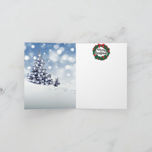 クリスマス カード (内部)