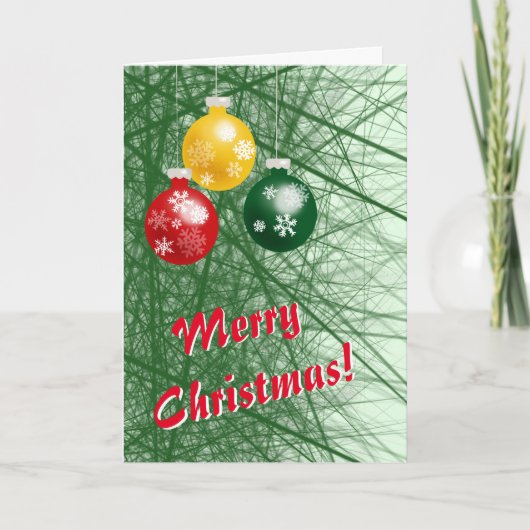 クリスマス カード (正面)