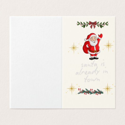 クリスマス・カード (外部フラット)