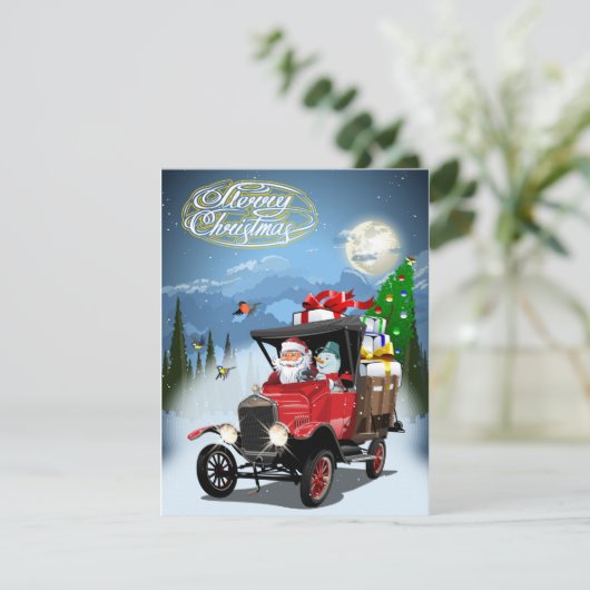 クリスマス カード あいさつ (スタンド正面)