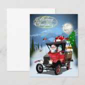 クリスマス カード あいさつ (正面/裏面)