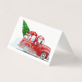 クリスマス カード あいさつ (正面)