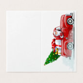 クリスマス カード あいさつ (外部フラット)