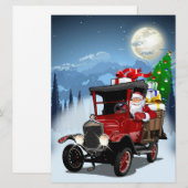 クリスマス カード あいさつ (正面/裏面)